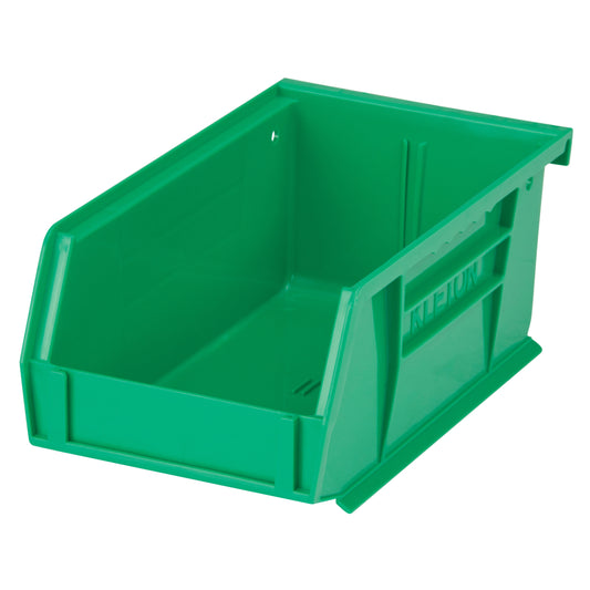 Kleton Stack & Hang Bin - 4-1/8" W x 3" H x 7-3/8" D - Green