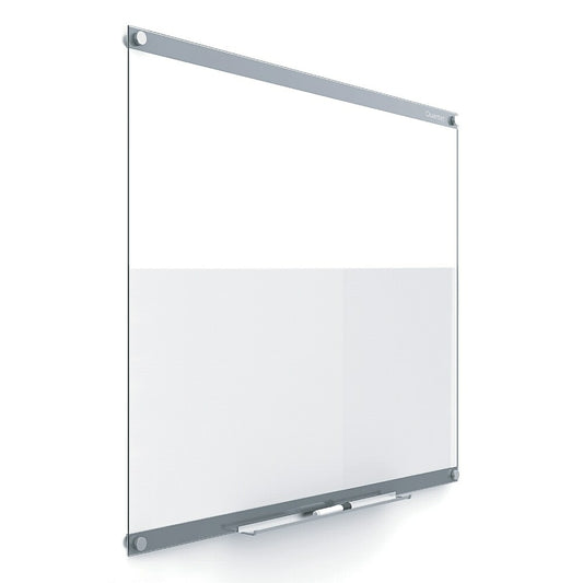 Quartet Infinity Customizable Glass Board, 36" x 24", Clear (3413899243)