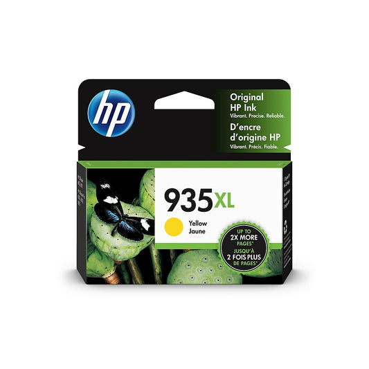 Cartouche d'encre jaune HP 935XL haute capacité d'origine (C2P26AN)