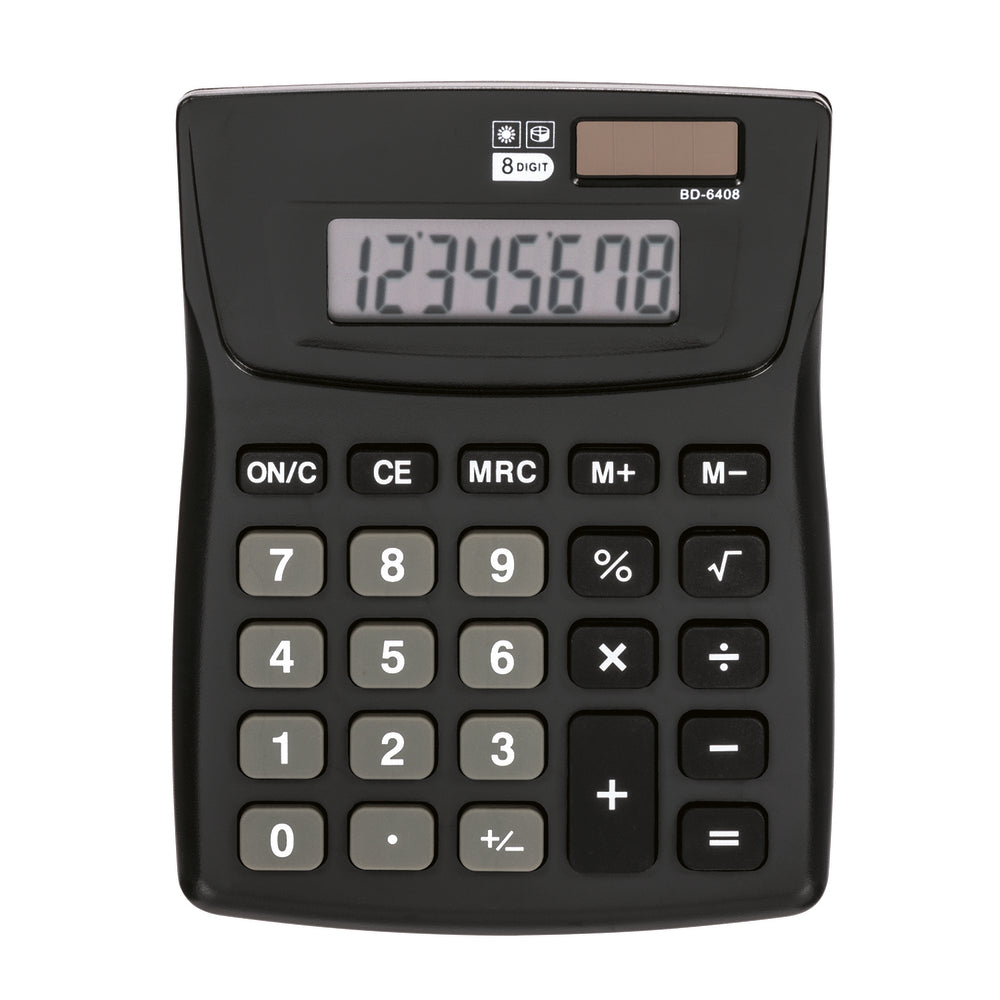 Baseline BD-6408 8-Digit Desktop Calculator