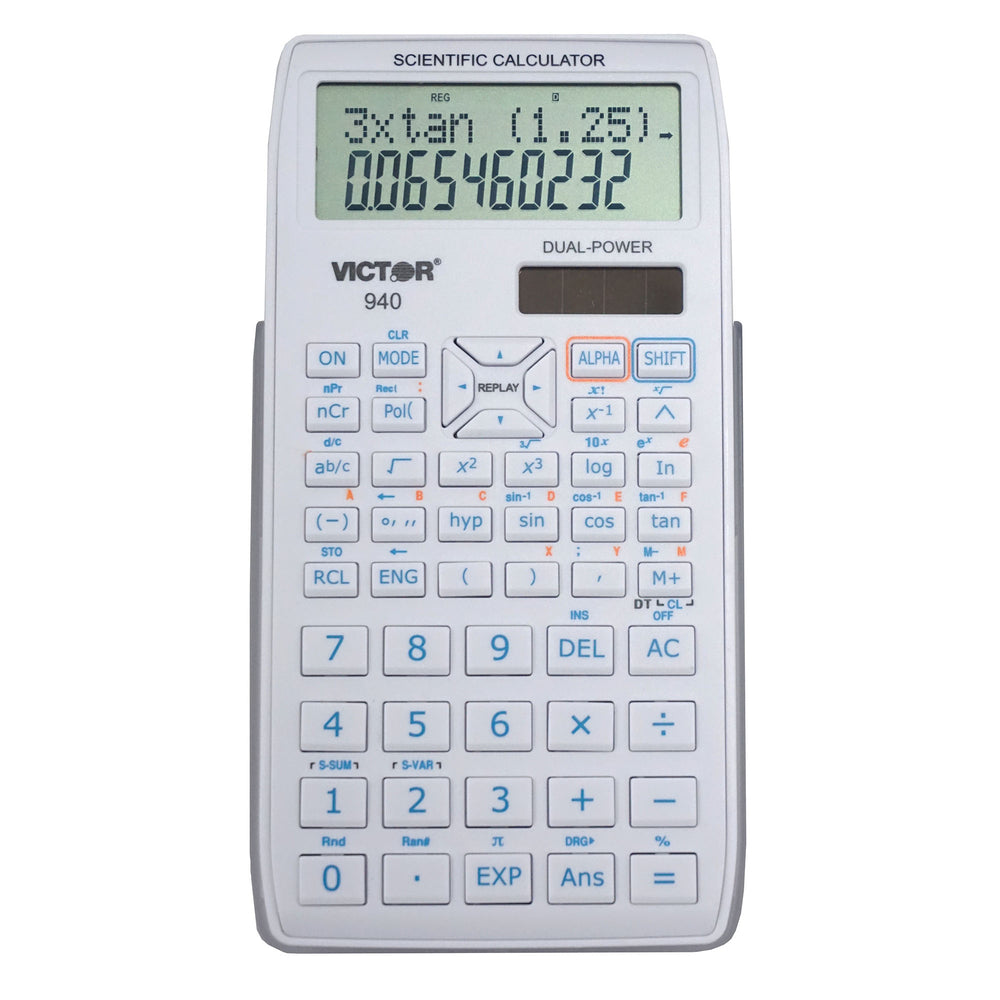 Victor Advanced Scientific Calculator - White