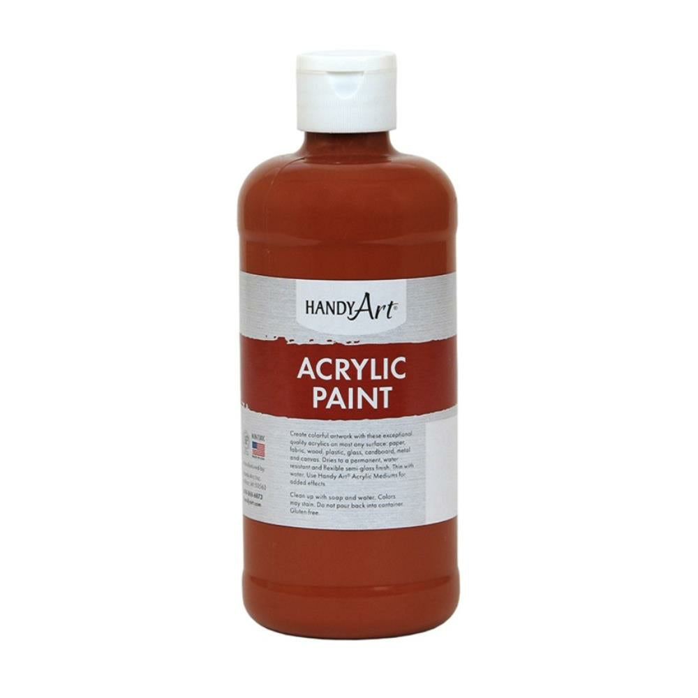 Peinture acrylique Handy Art, rouge vénitien, 473 ml.