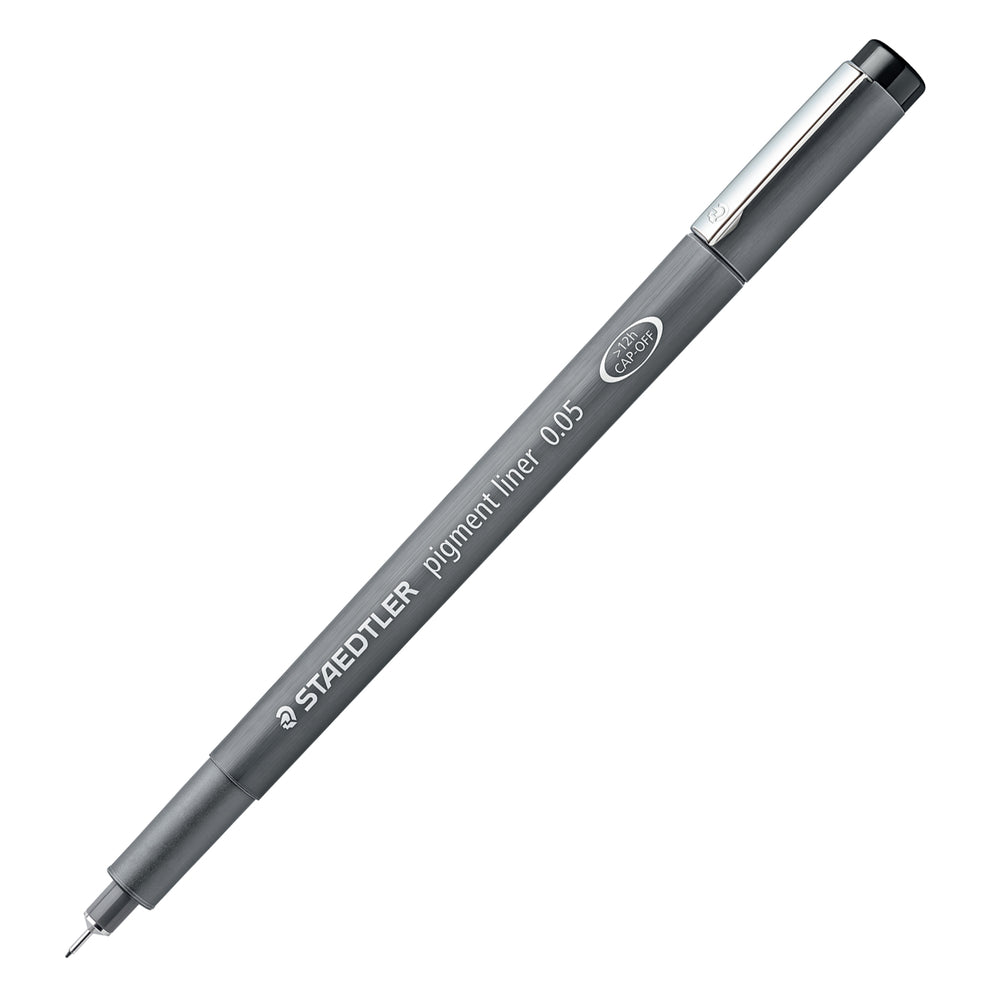 Staedtler Fineliner Pigment Liner - 0.5mm - Black Ink