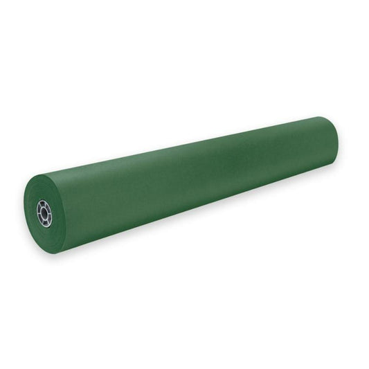 Papier kraft couleur arc-en-ciel, finition double, émeraude, 91,4 cm x 304,8 m, 1 rouleau