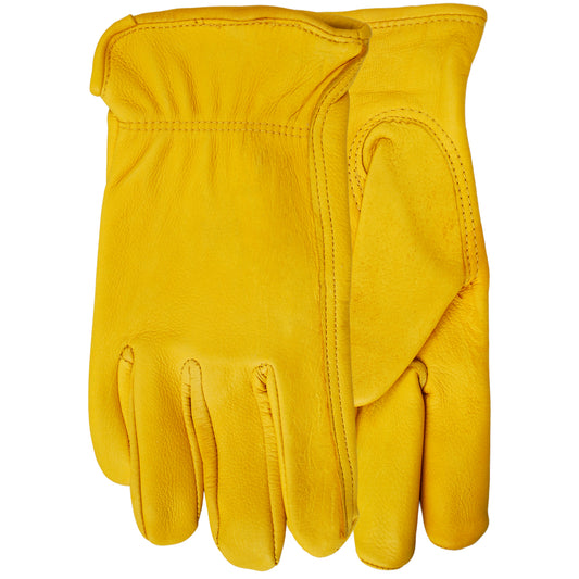 Gants Watson en peau de cerf sauvage - XL - Jaune