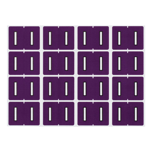 Pendaflex A-Z Purple End Tab Filing Labels - I - 240 Pack