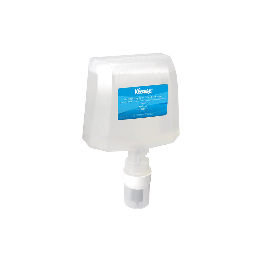 Mousse désinfectante hydratante pour les mains Kleenex - 1,2 L - Paquet de 2