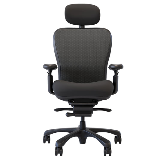 Nightingale CXO Mid Back With Headrest Chair - Black