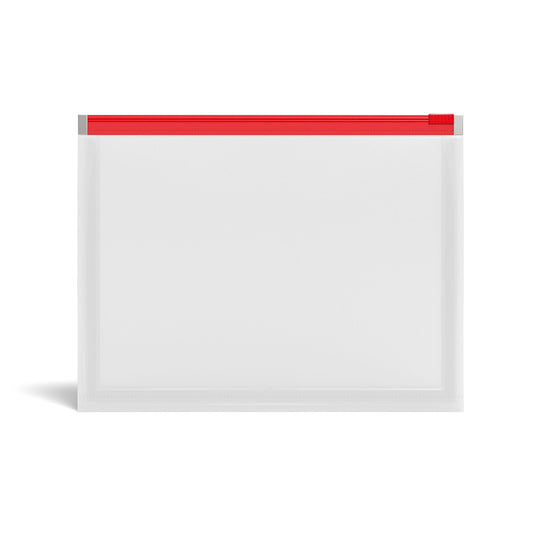 Staples Poly Zip Envelope - Letter Size - Assorted Colours