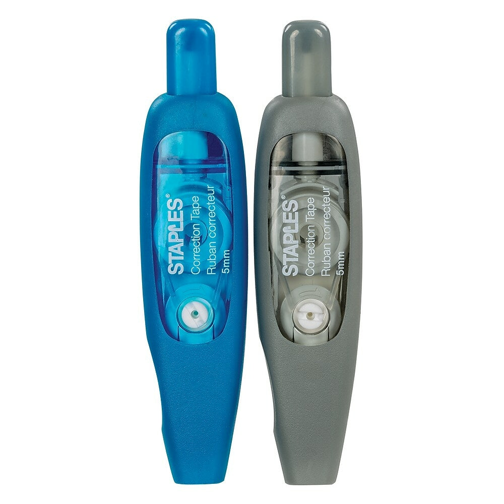 Staples Retractable Correction Tape Pens - 2 Pack