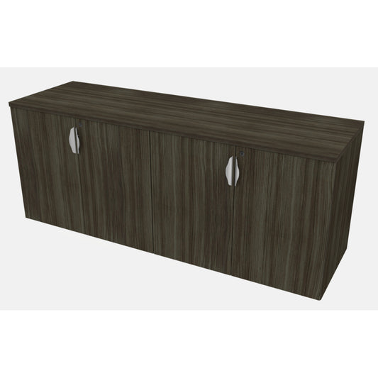 Heartwood Innovations Four Door Storage Credenza - Grey Dusk