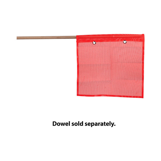 Drapeau de signalisation Wasip Mesh 18" - Orange