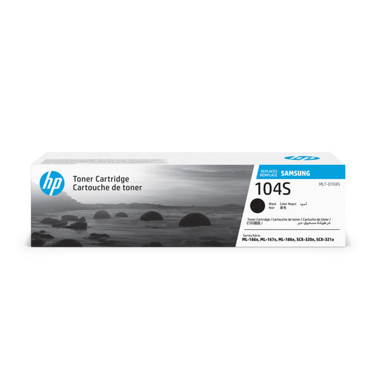 Cartouche de toner HP MLT-D104S pour imprimantes Samsung – Rendement standard – Noir (SU750A)
