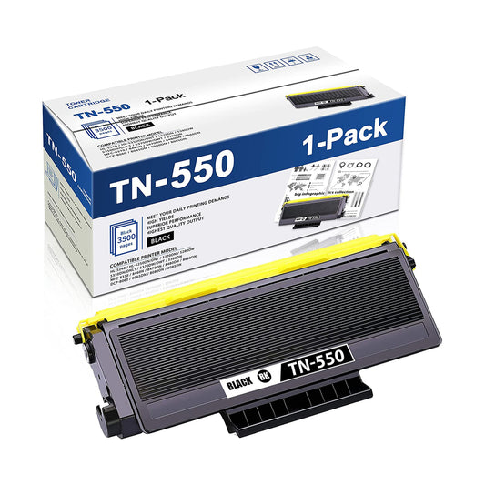 Cartouche de toner noir Brother TN550 - Rendement standard