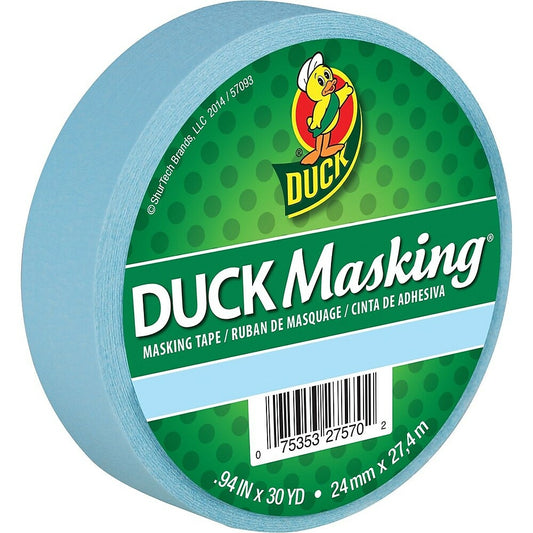 Duck Brand Colour Masking Tape, 0.94" x 30 yd., Blue