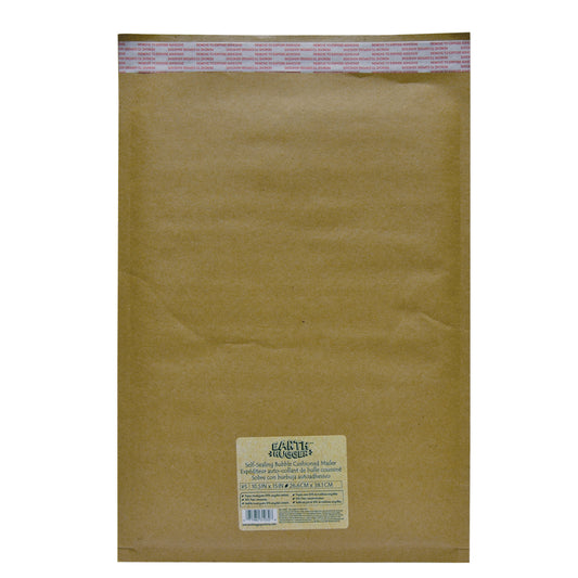 Enveloppes à bulles kraft auto-adhésives Conros Earth Hugger - n° 5 - 26,7 cm (l) x 38,1 cm (L) - Paquet de 25 (31032-EH)