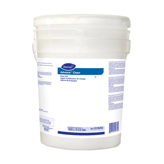 Liquide de rinçage Diversey Advance Clean - 18,9 L