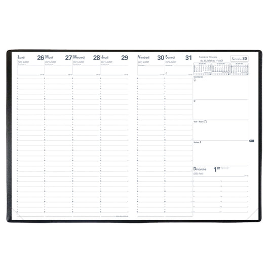 Quo Vadis 2024-2025 Academic EU 09/09 Refill - 8-1/4" x 11-3/4" - French