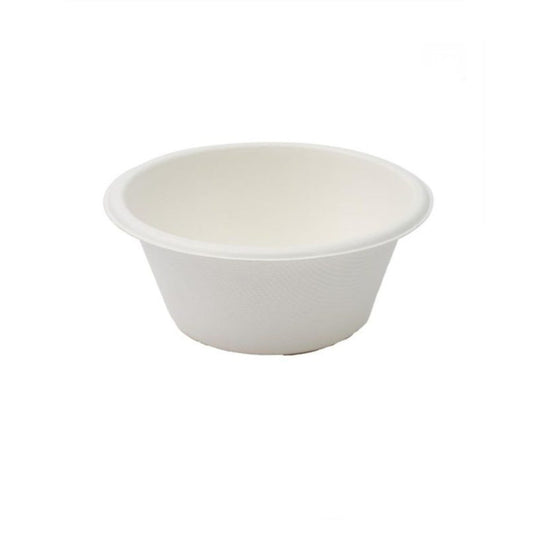 Bols compostables en canne à sucre Eco-Packaging - 8 oz - Paquet de 1 000