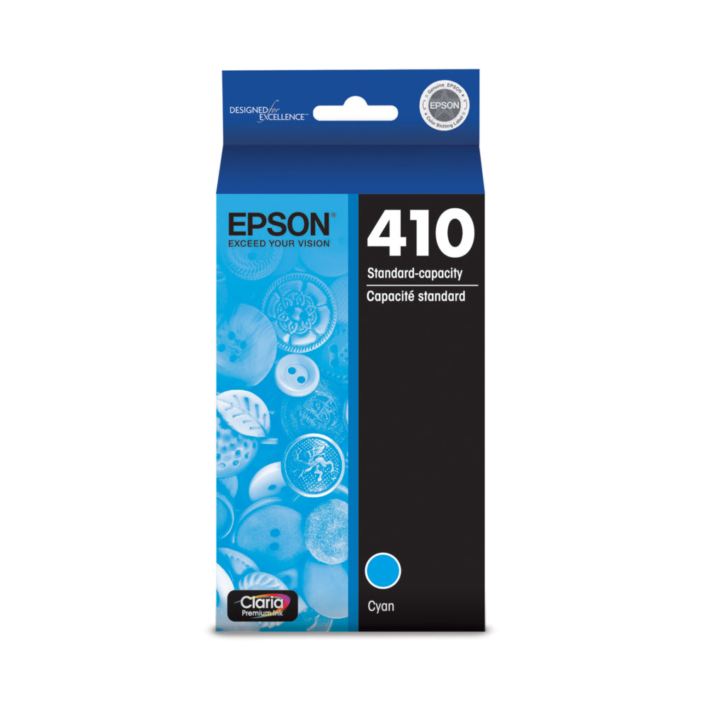 Epson T410 Ink Cartridge - Standard Capacity - Cyan