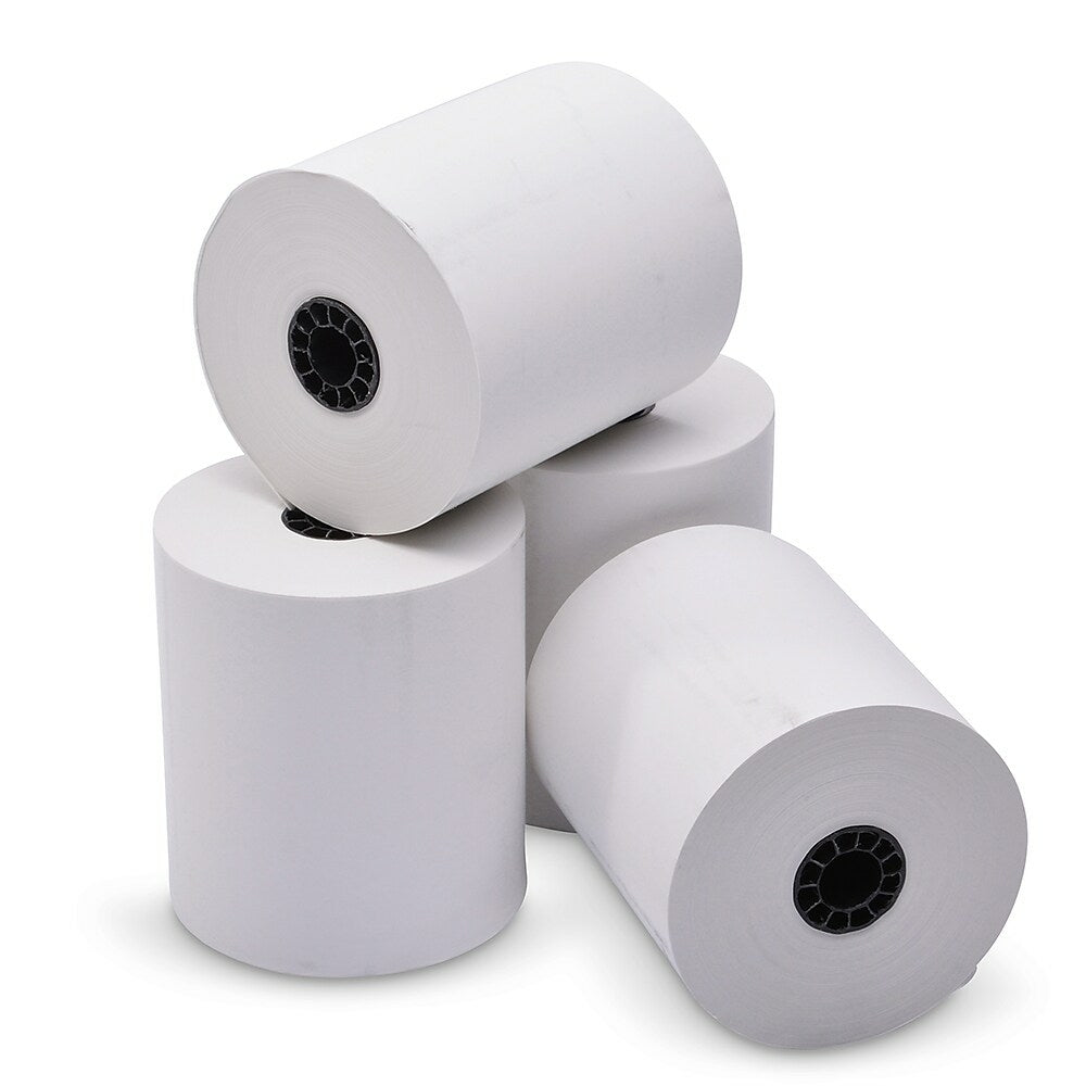 Rouleaux de papier thermique Iconex, 3-1/8" x 215', paquet de 50