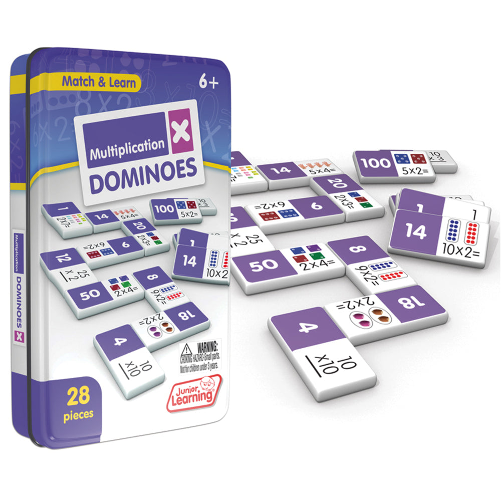 Dominos de multiplication Junior Learning