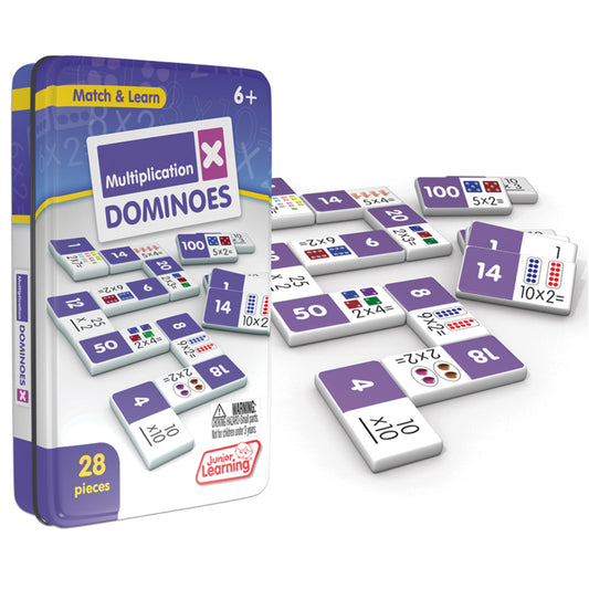 Junior Learning Multiplication Dominoes