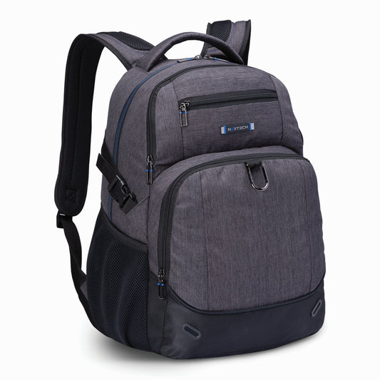 Sac à dos Nextech pour ordinateur portable 15,3 pouces - Gris