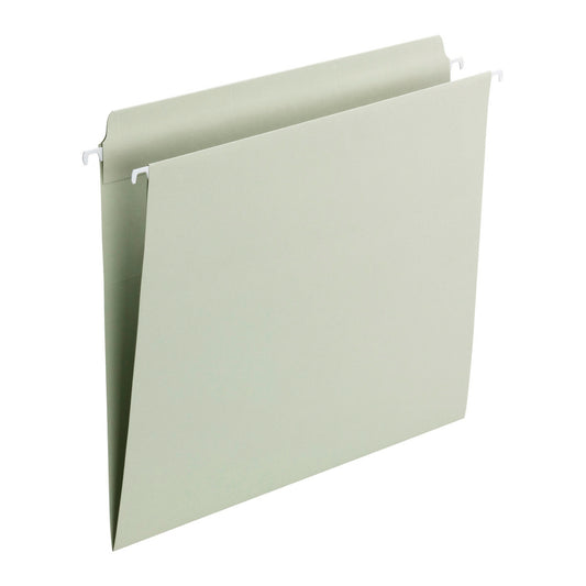Smead FasTab Hanging File Folder - Letter - Moss