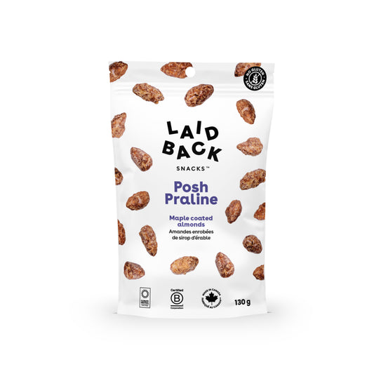Laid Back Snacks Maple Praline Almonds - 130g