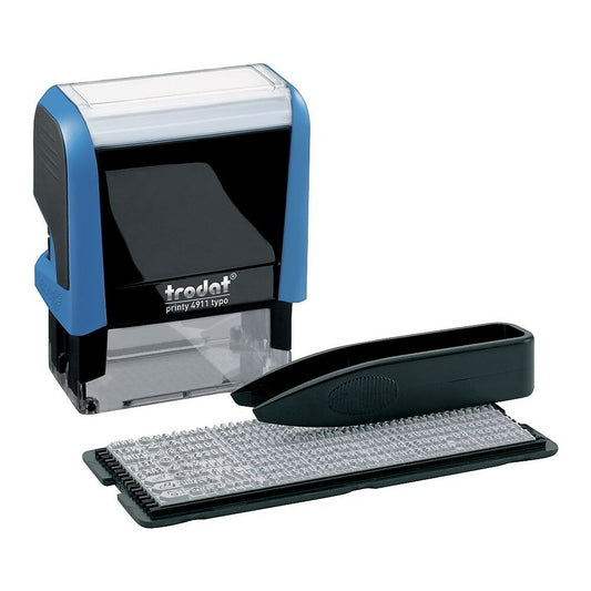Kit d'encrage automatique Trodat Do-It-Yourself Printy 4911, climatiquement neutre, 3 lignes