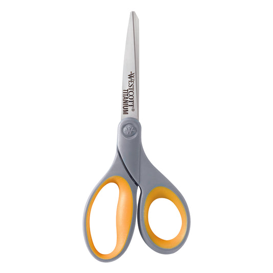 Westcott 8" Titanium Bonded Straight Scissors