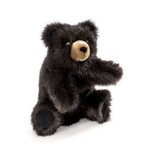 Marionnette bébé ours noir Folkmanis