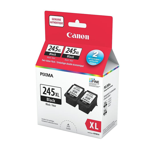Canon PG-245XL Black Twin Ink Value Pack (8278B010)