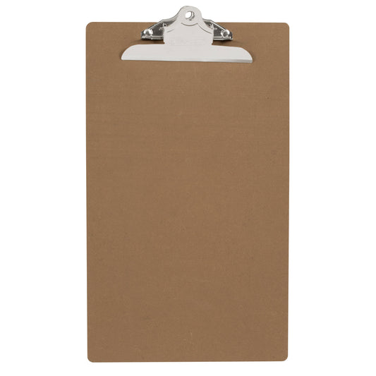 Staples Hardboard Clipboard - Legal Size - 9" x 16"