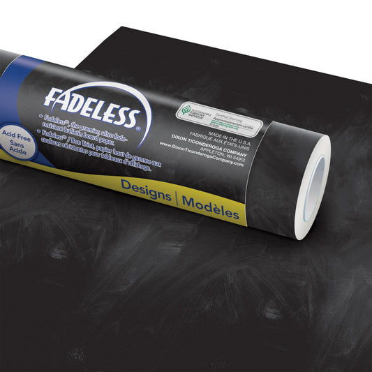 Fadeless Bulletin Board Art Paper, Chalkboard, 1.21m x 15.24m, 1 Roll