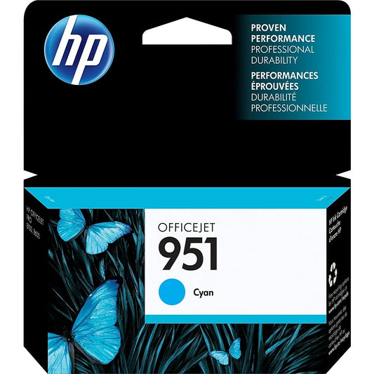 HP 951 Cyan Original Ink Cartridge (CN050AN)
