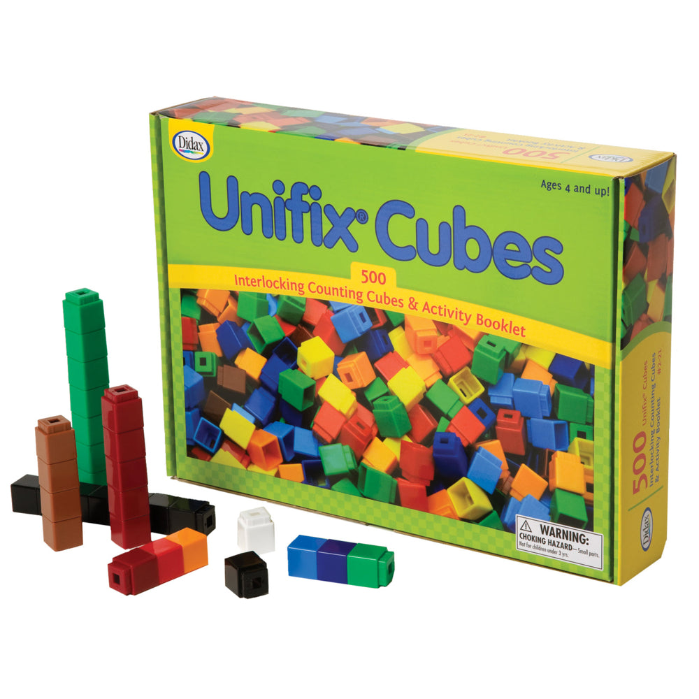 Coffret de 500 cubes Didax UNIFIX