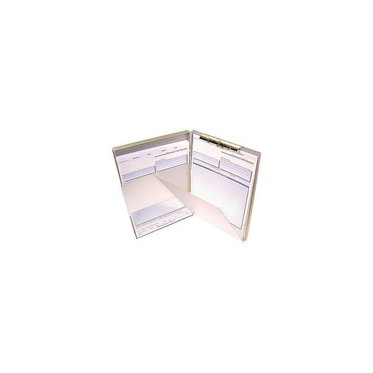 Staples Aluminum Letter Size Side-Hinged Form Holder
