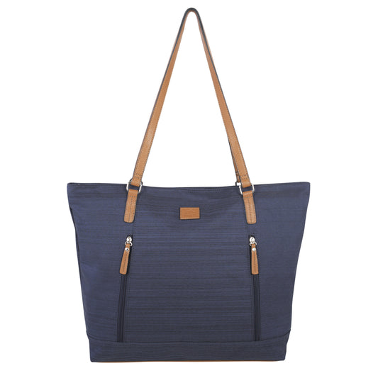 Roots Carrying Case Satchel for 15" Notebook - Navy Blue