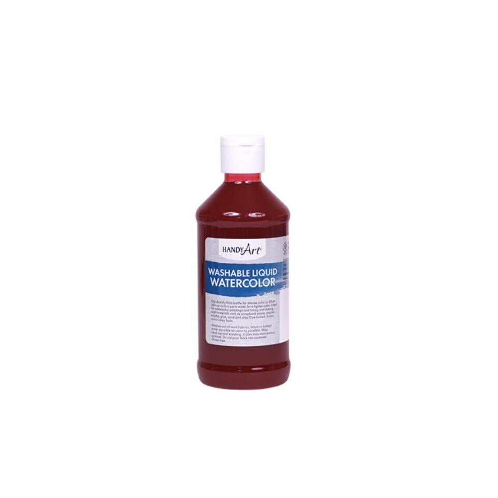 Handy Art Washable Liquid Watercolour, Coral, 236ml.