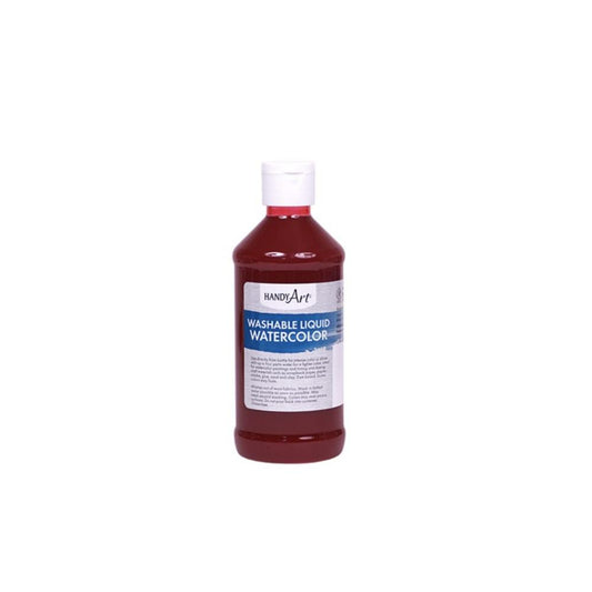 Handy Art Washable Liquid Watercolour, Coral, 236ml.