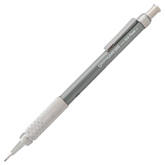 Pentel GraphGear 500 Mechanical Pencil - 0.9mm - Grey Barrel