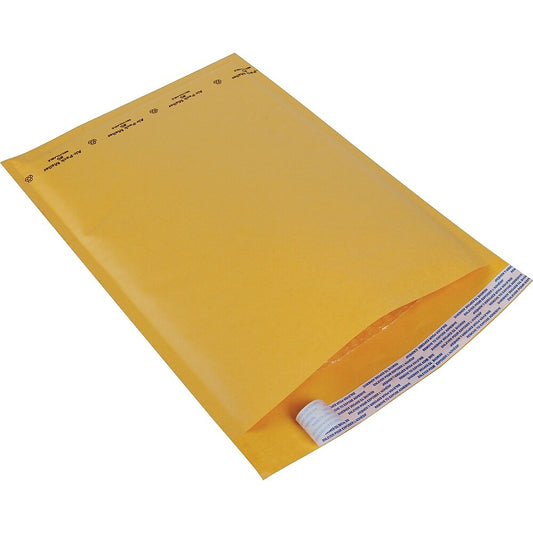 Enveloppes d'expédition à bulles Kraft Staples Professional n° 5 - 26,5 cm (L) x 40,6 cm (l) - Languette à tirer - Paquet de 100