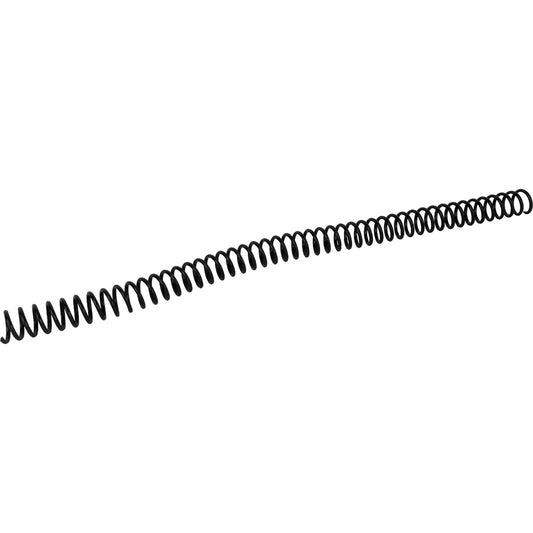 Bobine plastique Southwest - 12 mm - Pas 4:1 - 12" - Noir - Paquet de 100