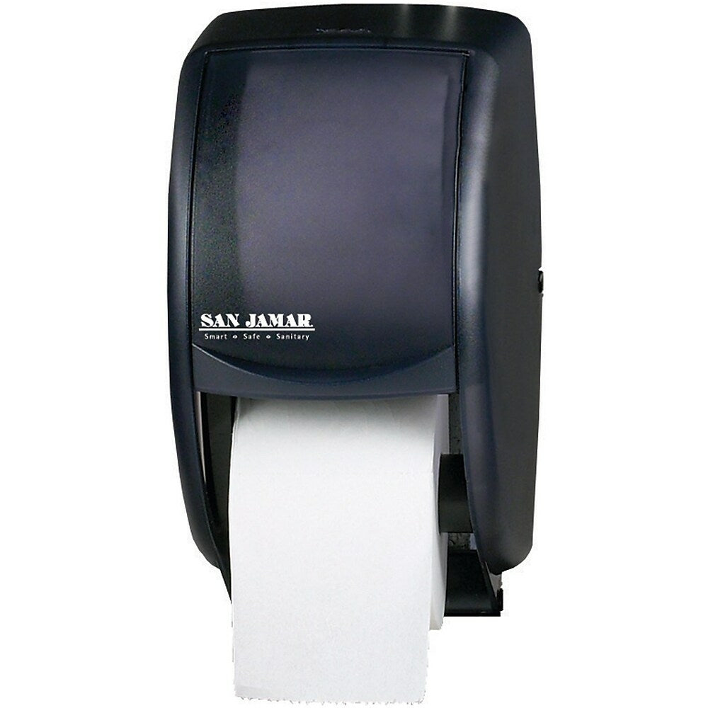 Distributeur de papier toilette San Jamar Duett, noir