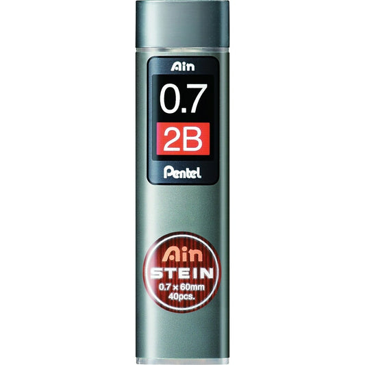 Recharges de mines Pentel Ain Stein 0,7 mm, 2B