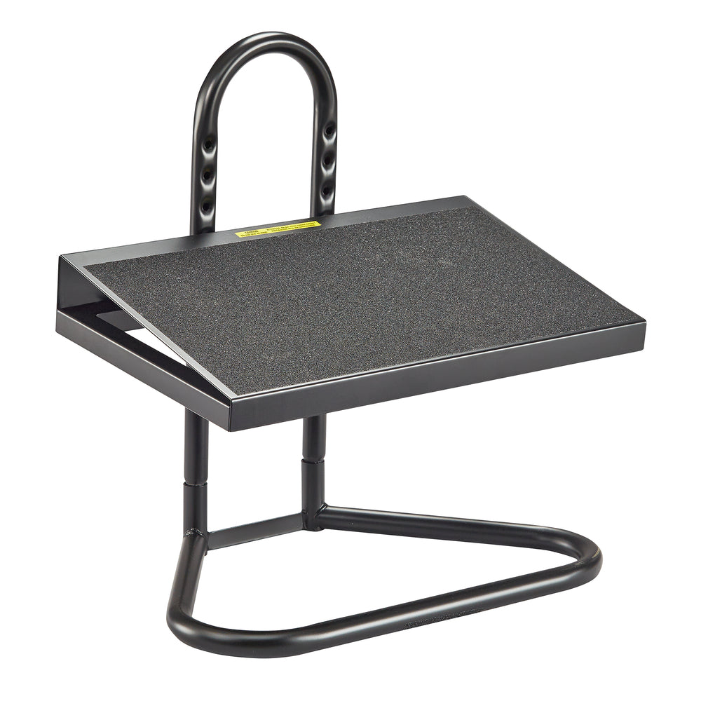Safco Ergonomic Industrial Footrest - Black