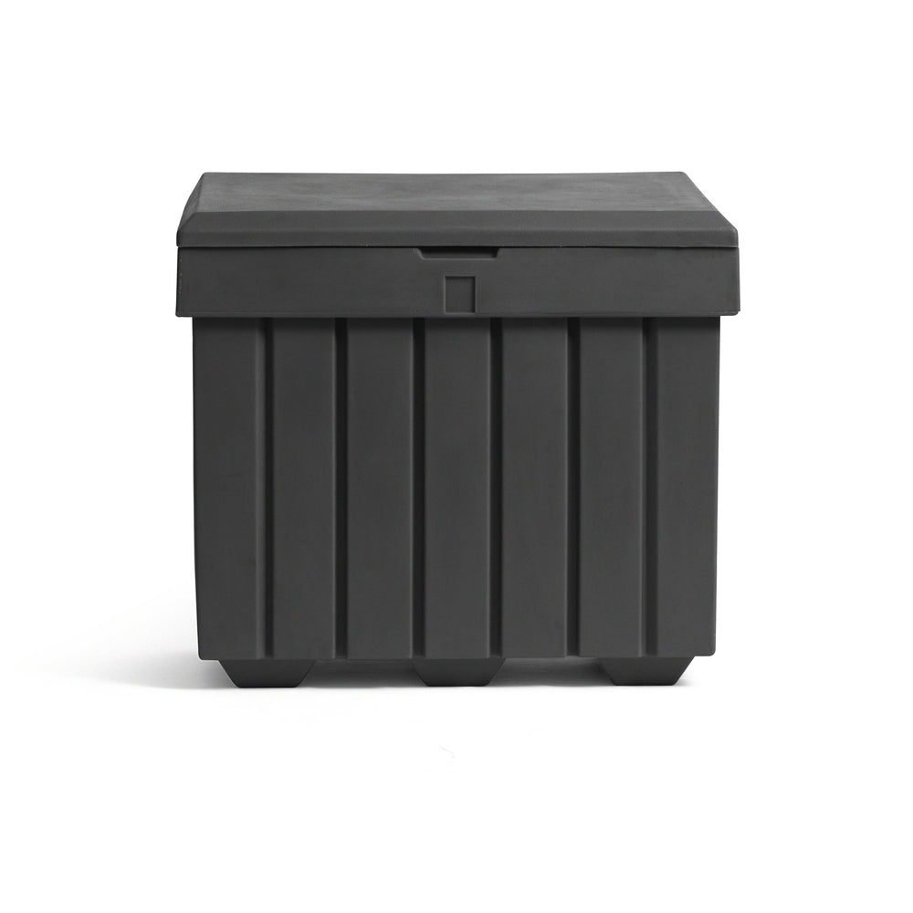 Tillson Brands Large Salt Bin, Grey, 200 kg, 23" L x 32" W x 30"H