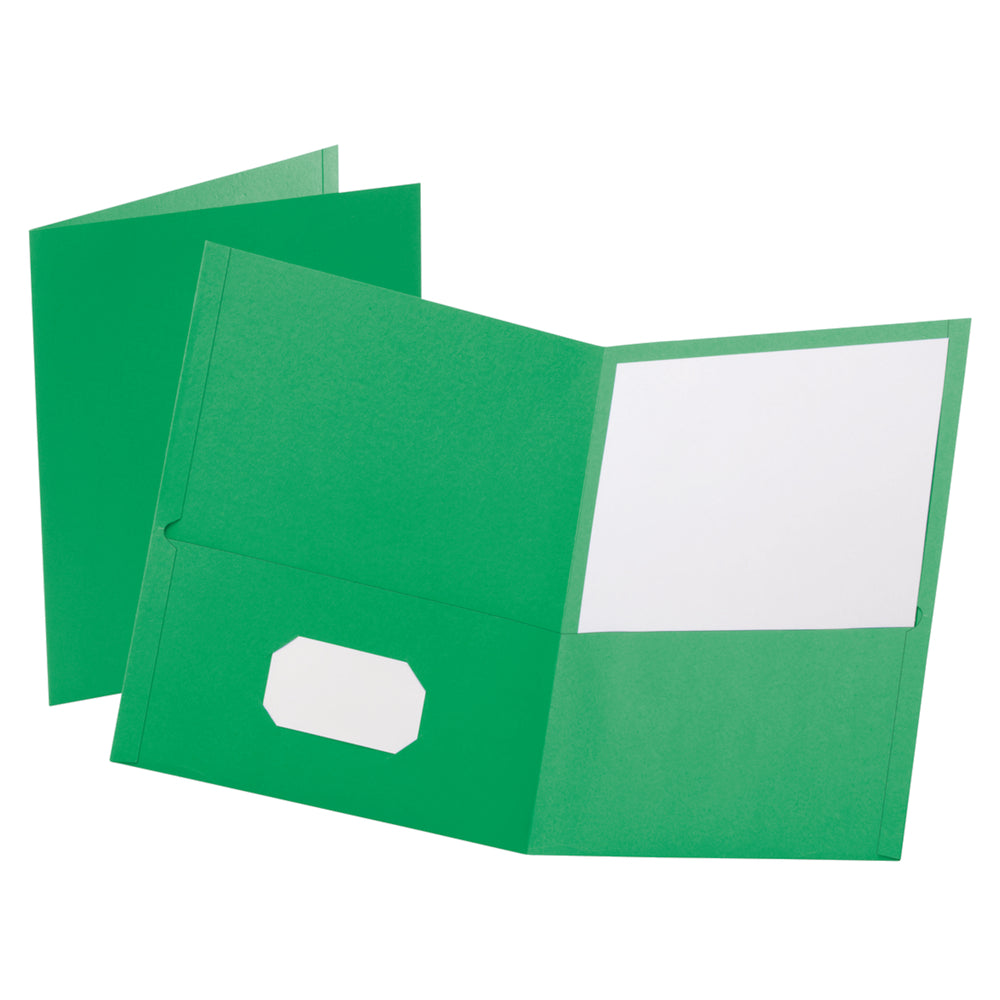 Oxford 2 Pocket Portfolio - Green